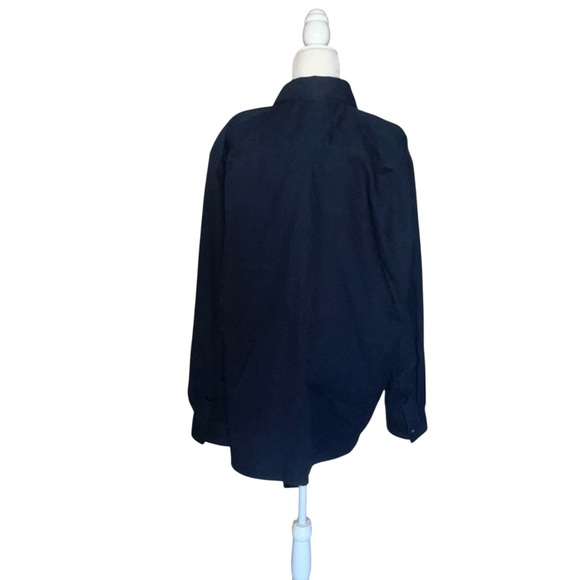 Carhartt Men's Casual Button Down Shirt - Dark Blue - Picture 4 of 5